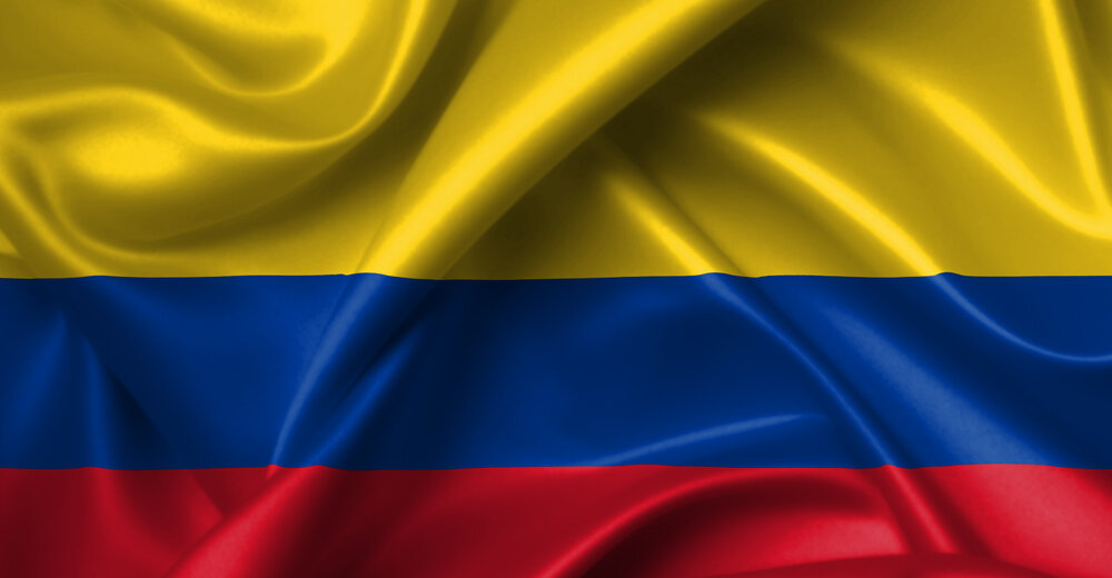 Колумбия. Источник: https://commons.wikimedia.org/wiki/File:COLOMBIA_BANDERA.jpg