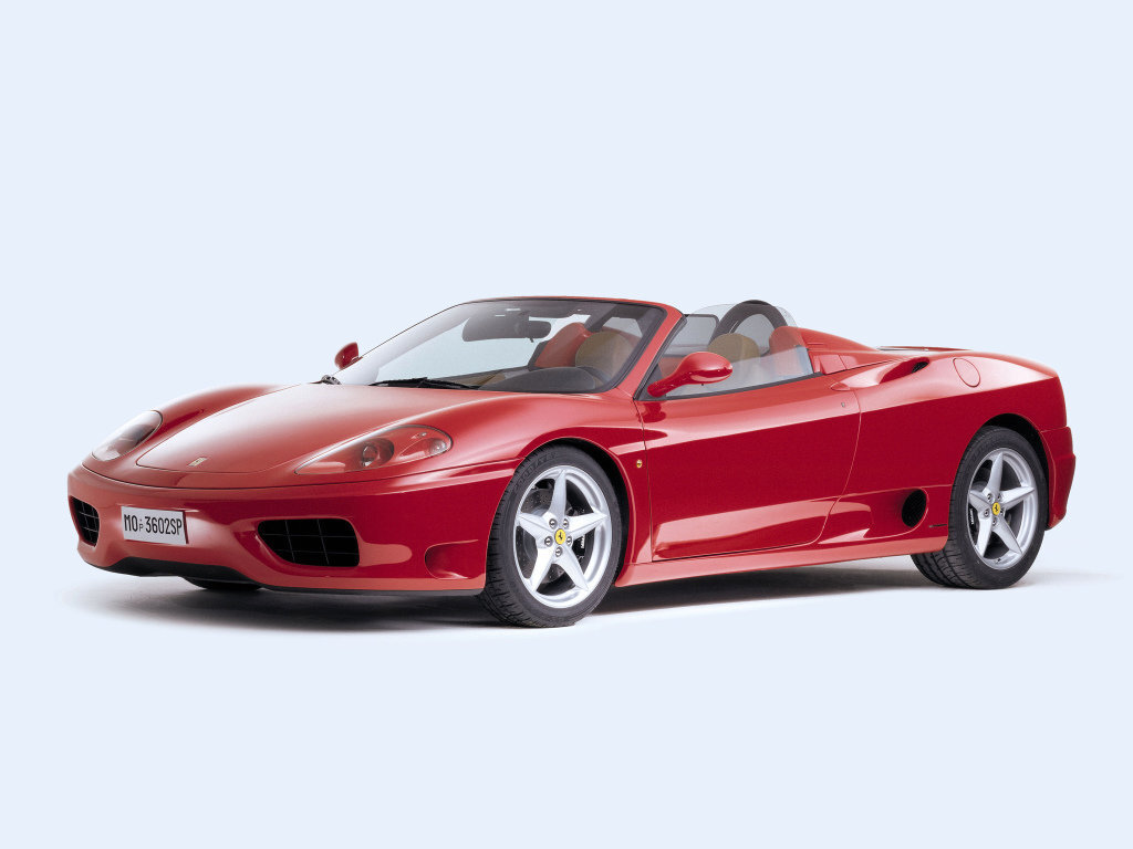 Ferrari 360 открытый кузов, 1 поколение (03.2000 - 03.2005)