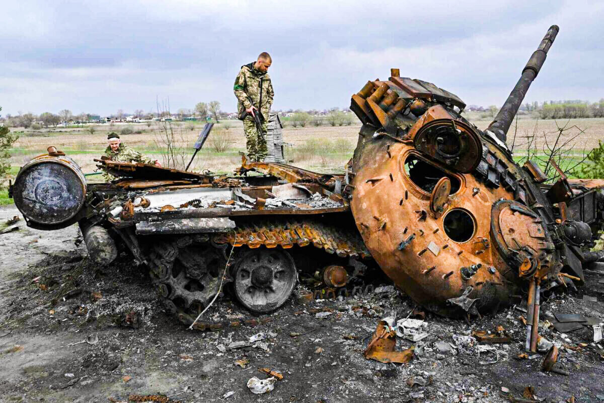 Уничтоженный танк ВСУ. Все фото и изображения в статье взяты из открытых источников.