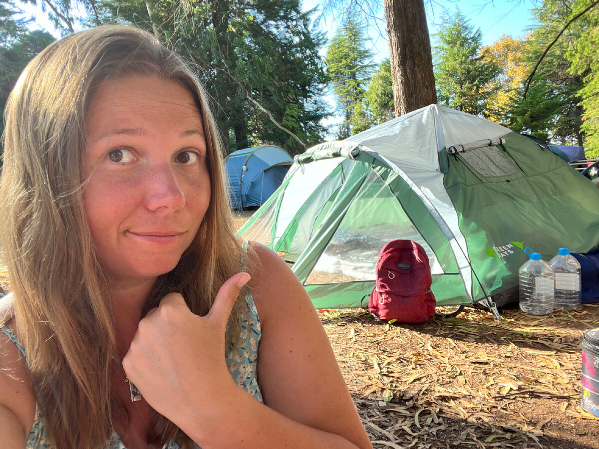 Наше жилище на 10 дней, из них в Абхазии - на 6 дней