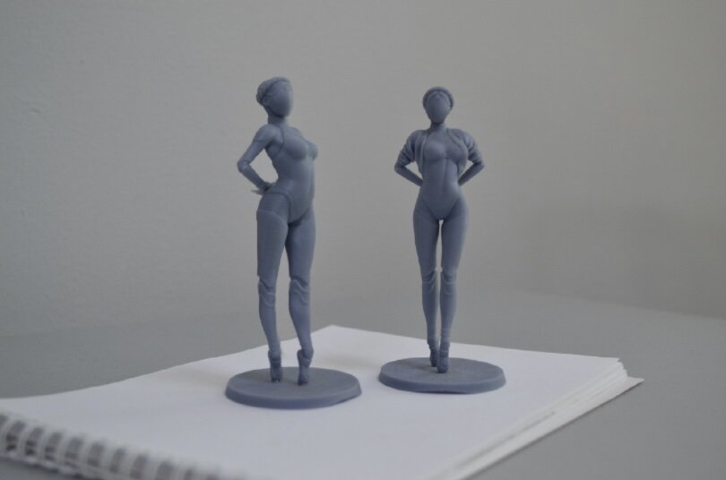 Фигурки, сделанные сотрудниками лаборатории