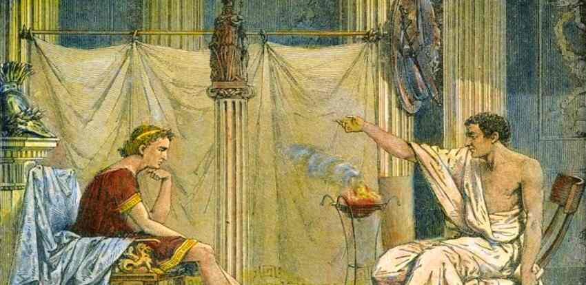 Аристотель был учителем Александра Македонского.