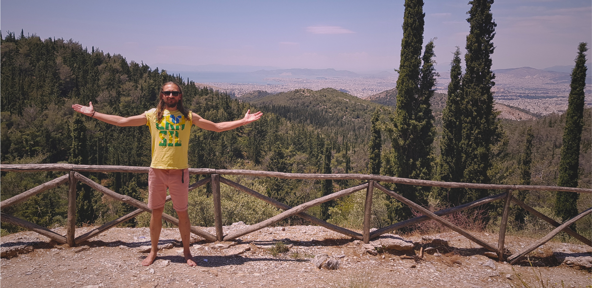 Греция, Афины, Hymettus, Kesariani & Vyronas Aesthetic Forest