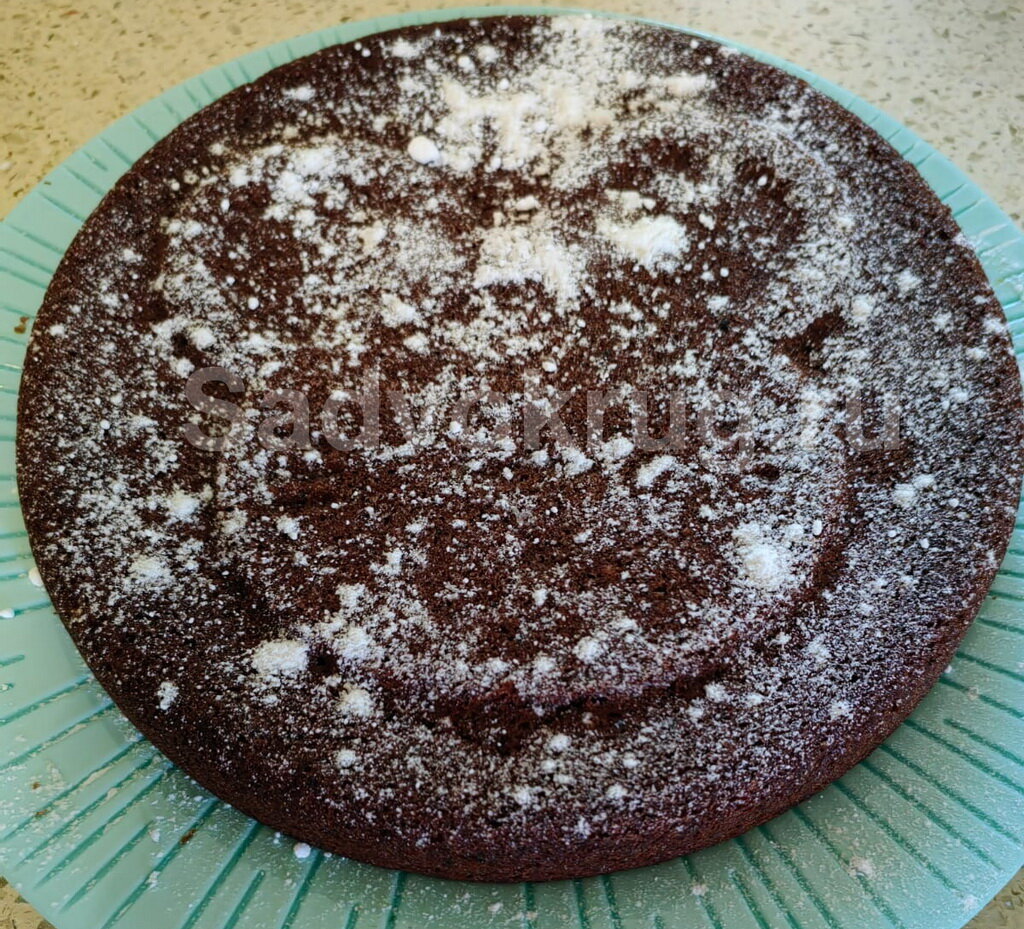 Шоколадный пирог с кабачком