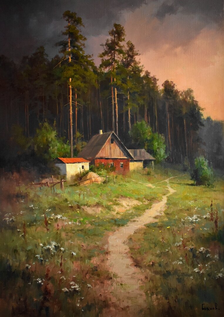 Художник Роман Божков