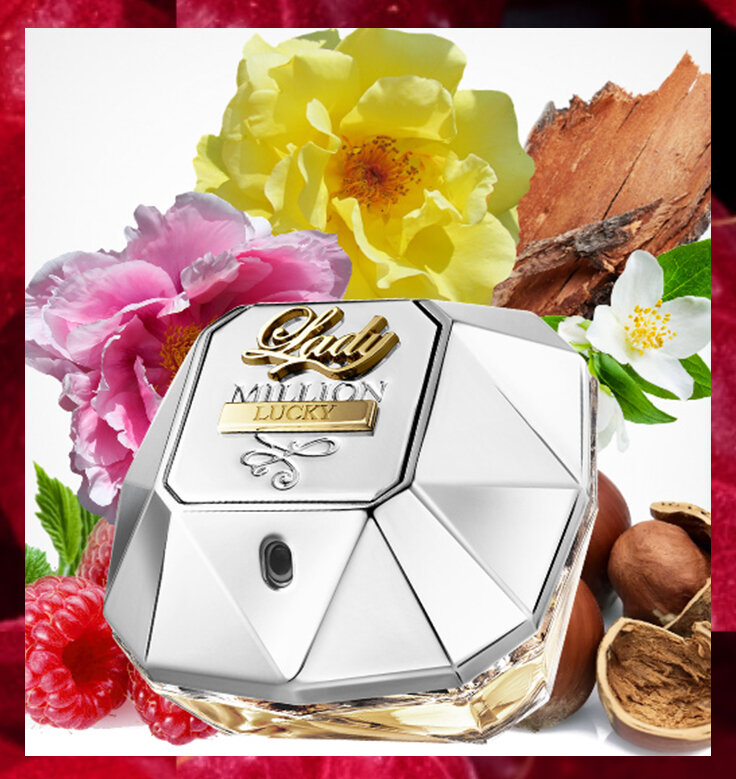 Paco rabanne fabulous. Paco Rabanne Lady million Lucky. Lady million Lucky духи. Paco Rabanne million fabulous аромат. Духи Lady million fabulous paso Rabanne.