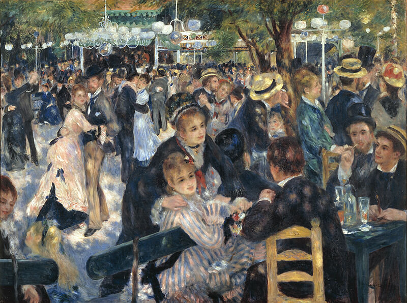 «Бал в Мулен де ла Галетт». Источник: wikipedia.org