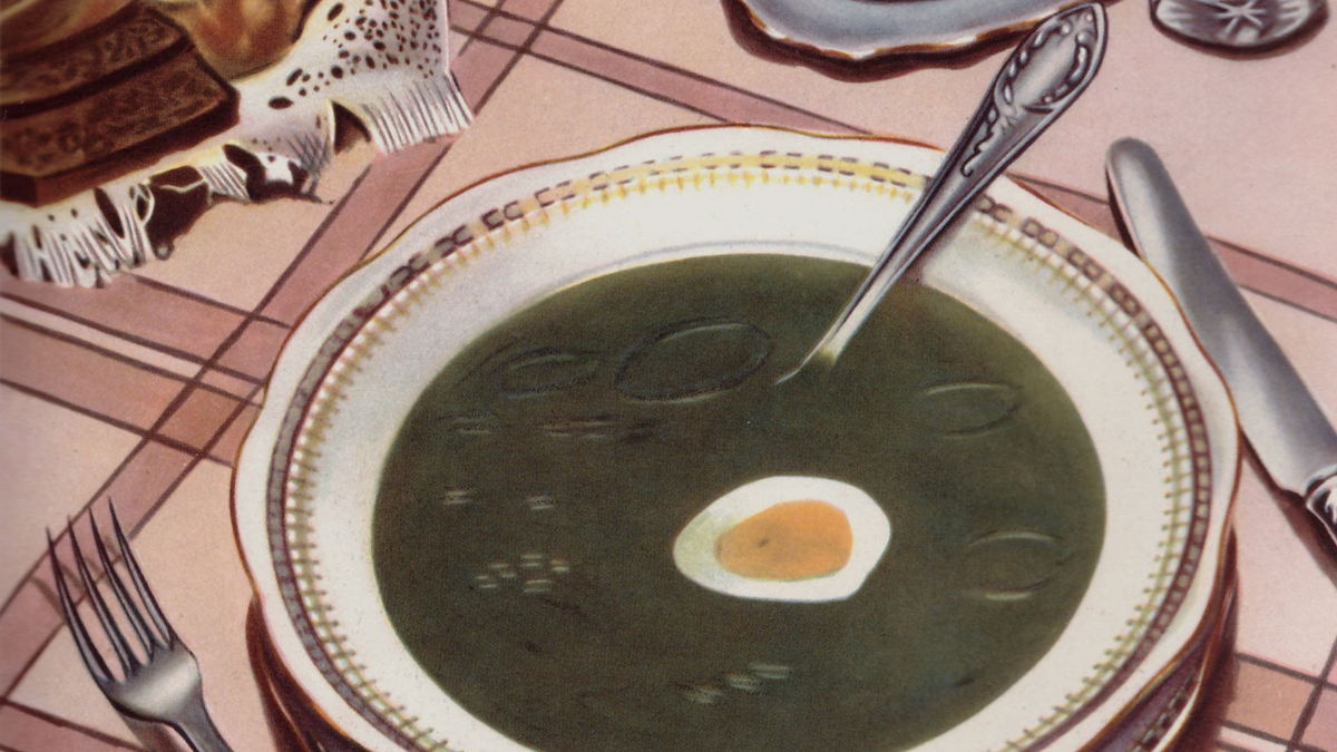 Иллюстрация: Книга о вкусной и здоровой пище, 1954