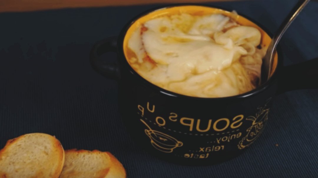 суп, кулинария, луковый суп