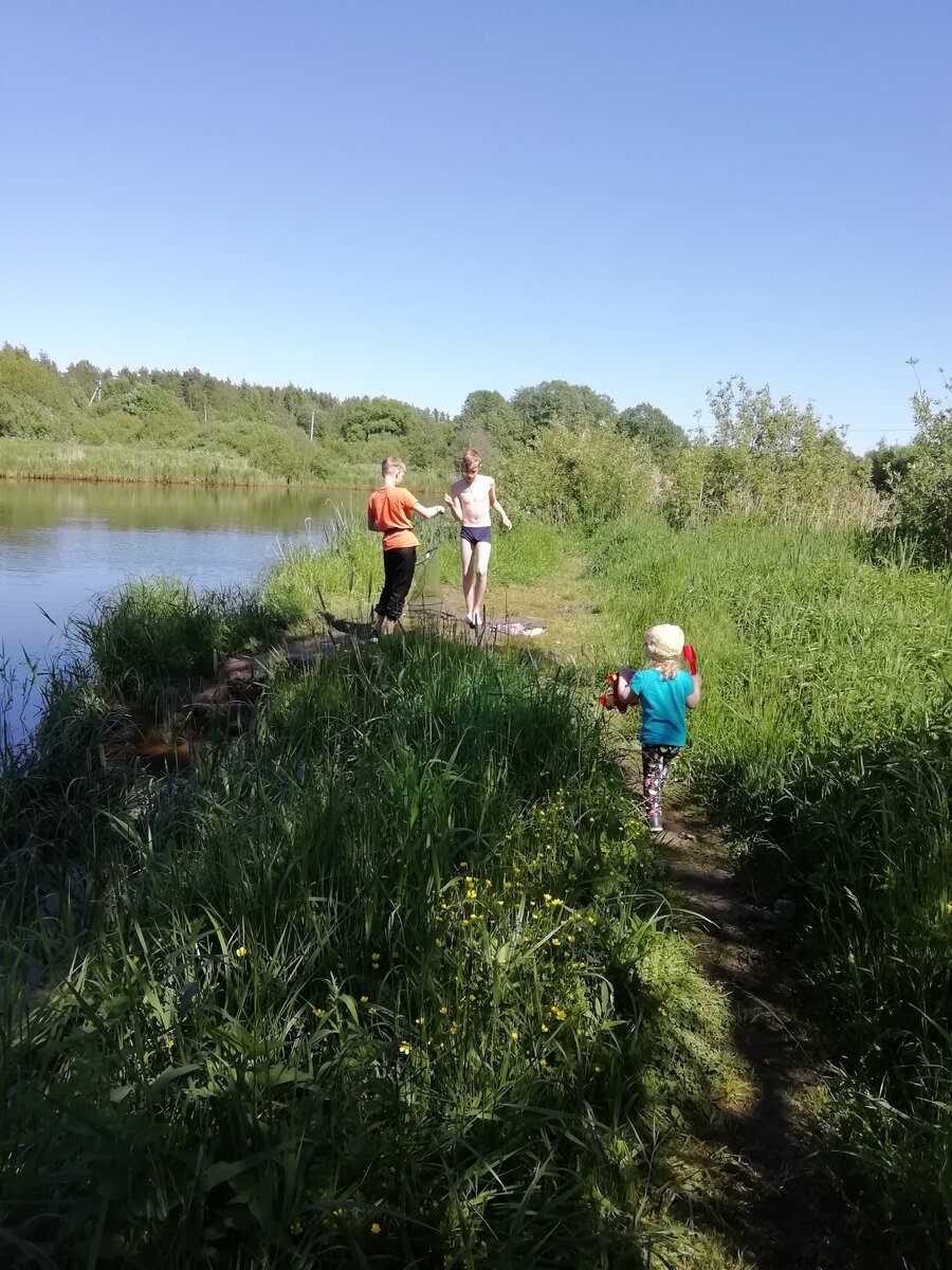 Это наше любимое место загородного отдыха, просто вспомнилось лето)