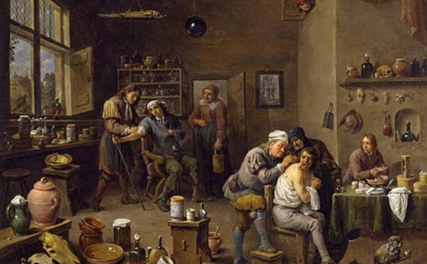 "Хирург" Дэвида Тенирса Младшего 1670-е годы