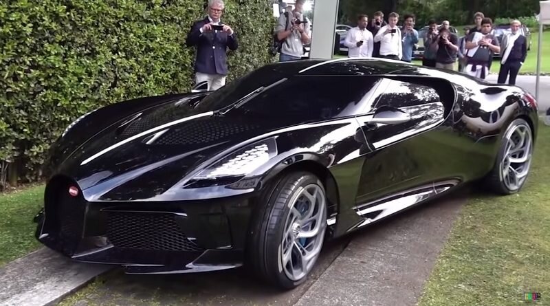 Дорогие машины Bugatti la voiture noire