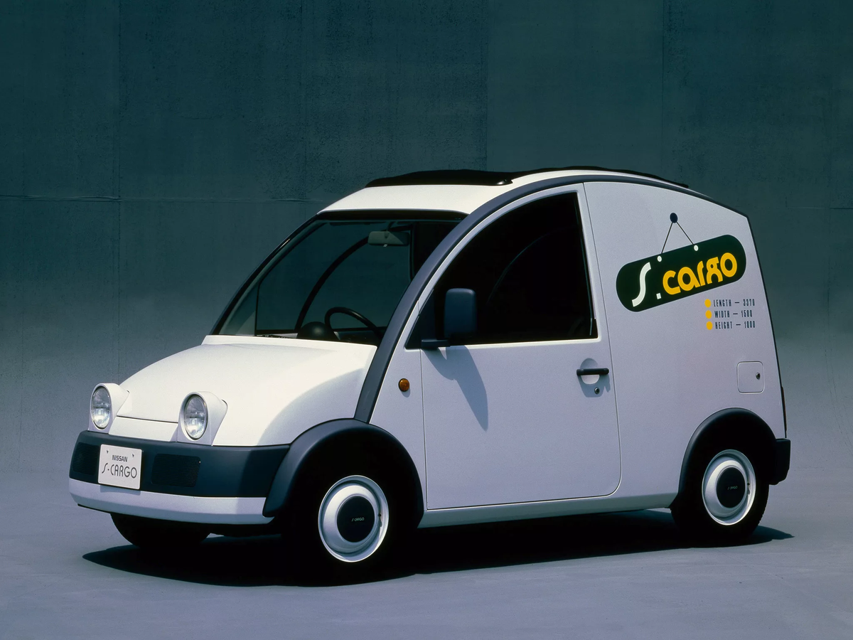 Nissan s-Cargo, 1990. Ниссан s Cargo. Необычные машины Ниссан. Як автомобиль.