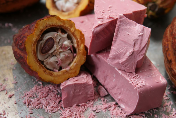 The Ruby chocolate launched by Barry Callebaut.