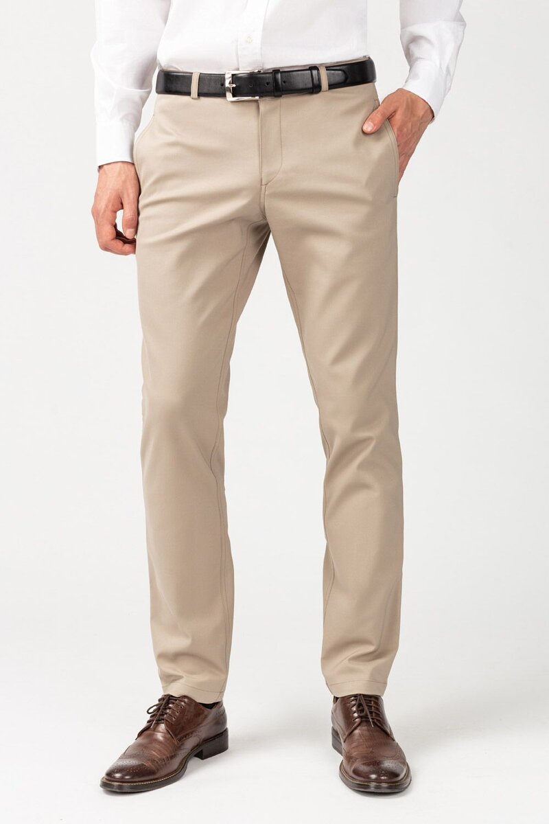 Бежевые брюки 