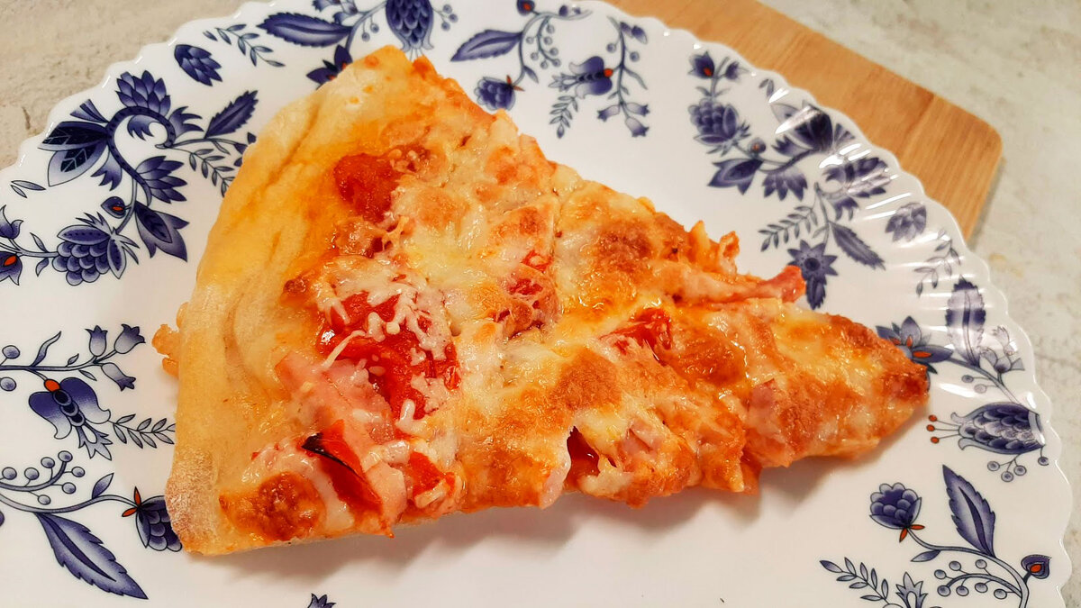 Домашняя ПИЦЦА НА ТОНКОМ ТЕСТЕ. Мой секрет сочной и сытной пиццы