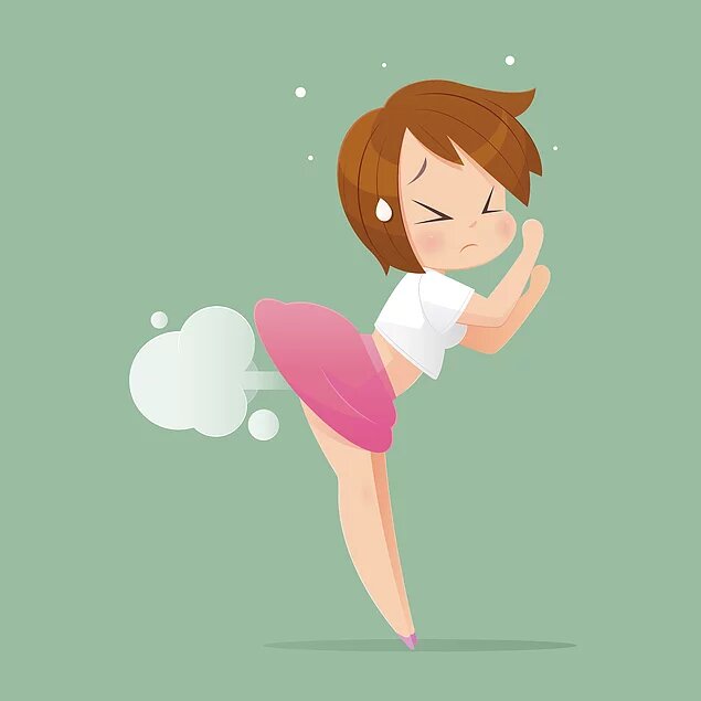 Газы и вздутие — естественный результат пищеварения. И когда мы пукаем, то выпускаем побочный продукт пищеварения. Не стоит сдерживать себя, чтобы избежать неловкости. Это лишь приведет к большему вздутию.