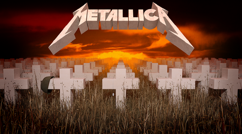 Обложка альбома "Master of Puppets"