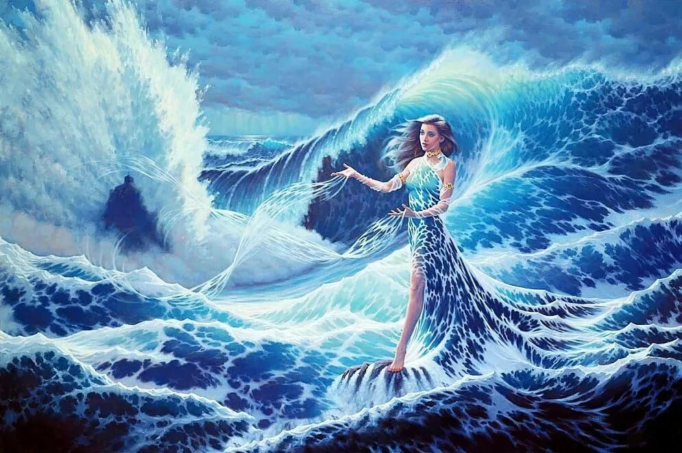 Богиня Тефида (арт из открытых источников)