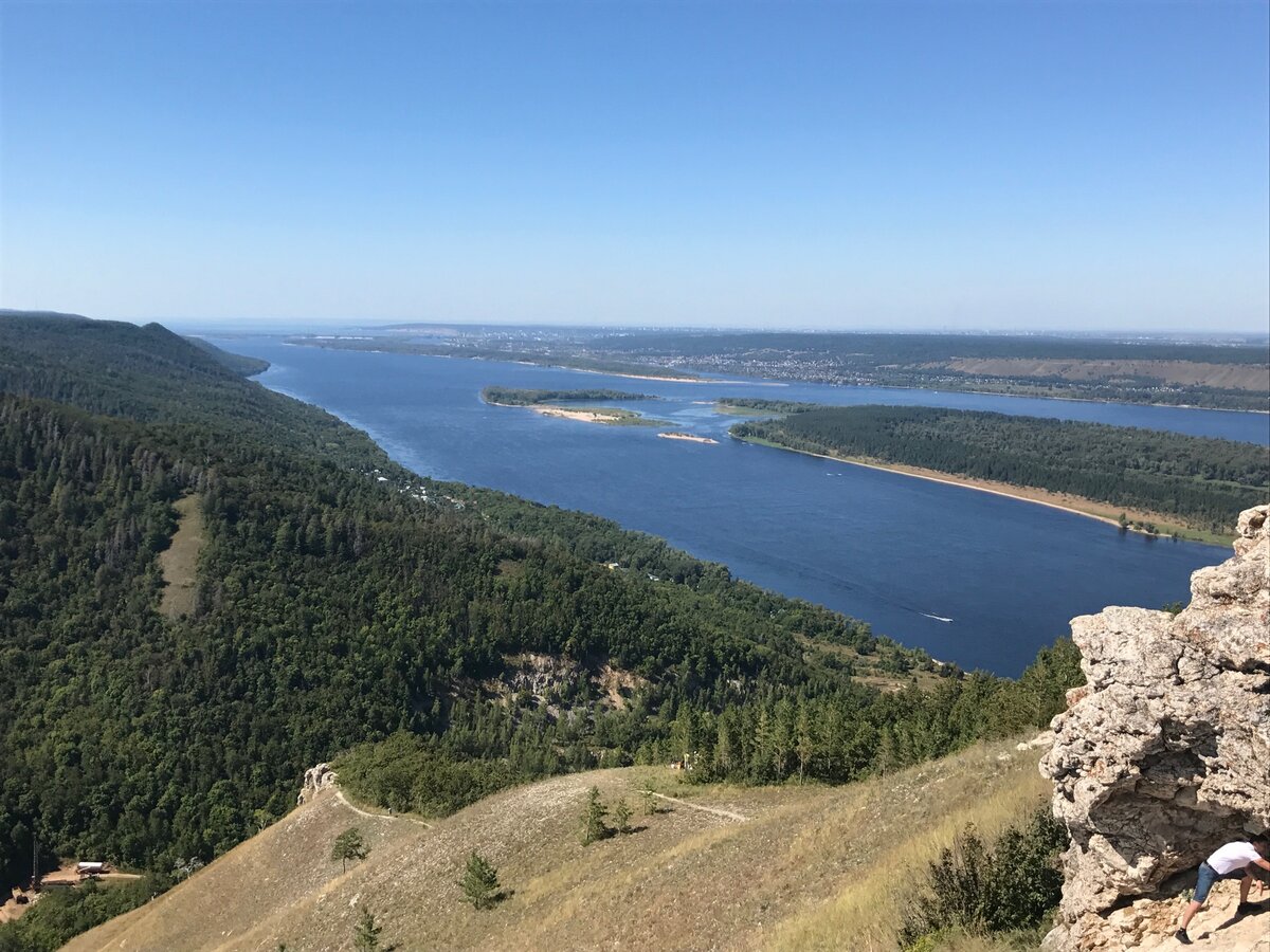 Волга река гора Стрельная