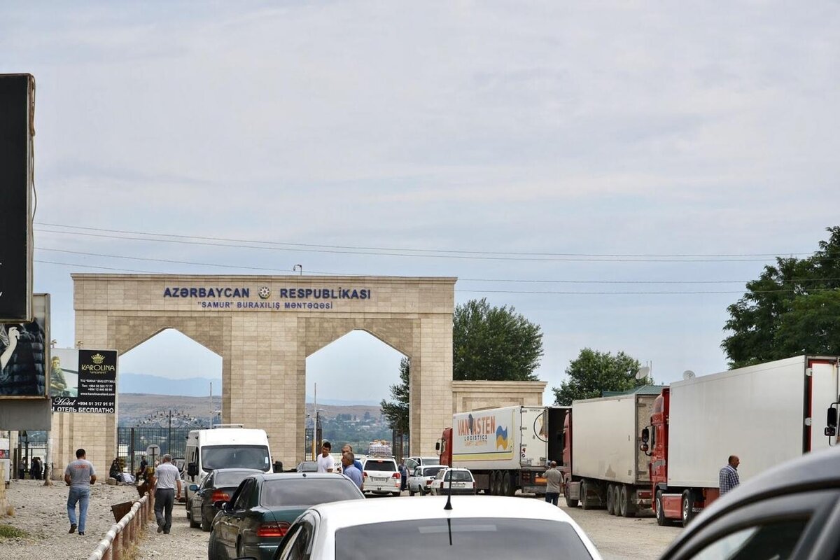 Граница азербайджана на машине