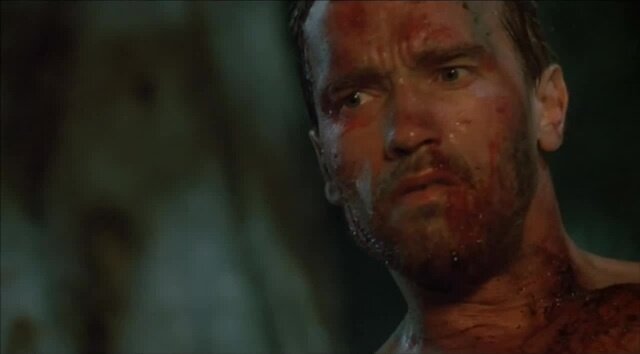 кадр из фильма "Хищник" взят из свободного источника