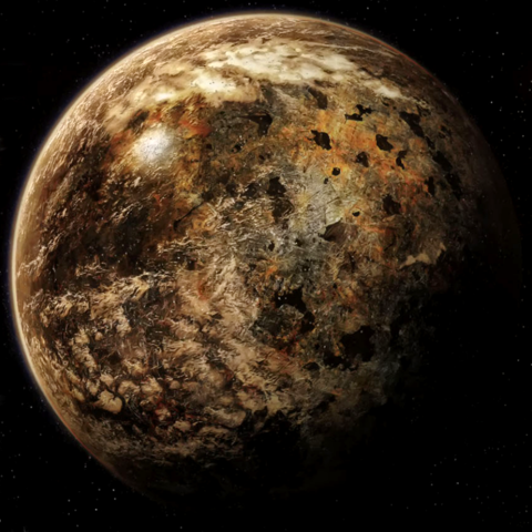 Раксус-Прайм, планета-свалка