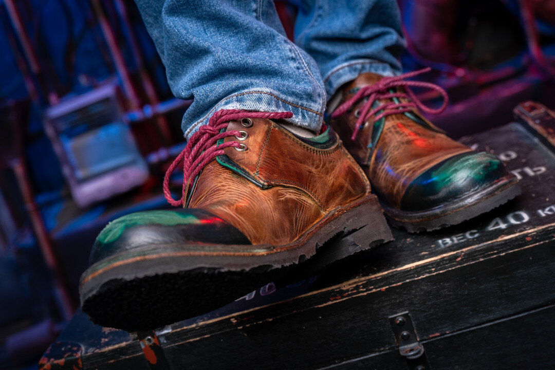 Ботинки Бывалый бродяга Генри. Ручная работа. Фотография BBR