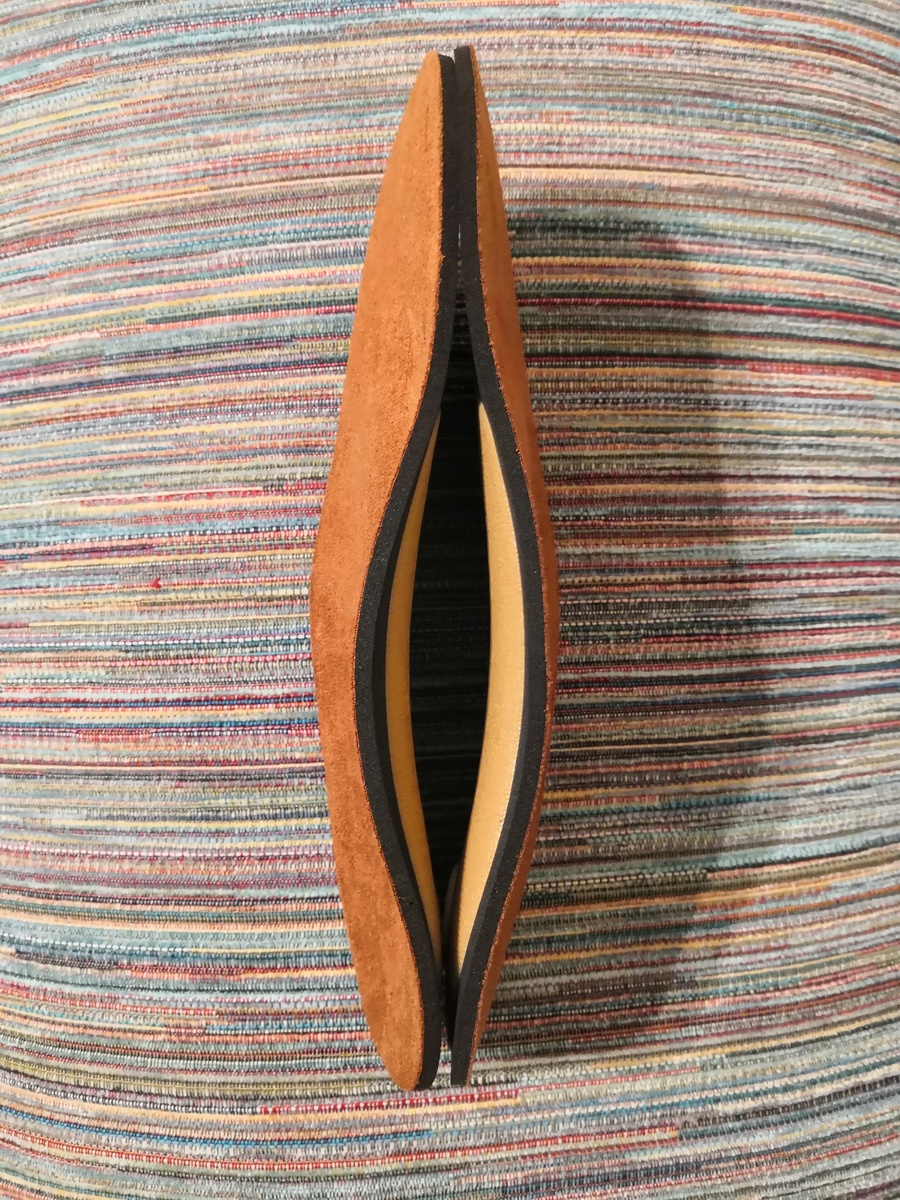 Изгиб стельки. Вид сбоку. Фото автора блога