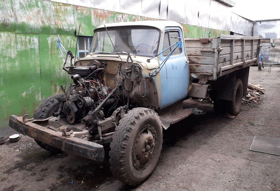 (это донор 2, с него будет взят самосвальный кузов)