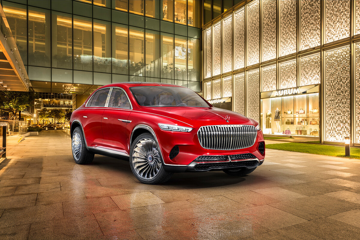 1:  Mercedes-Benz Maybach SUV concept 2: Mercedes-Benz Maybach 6 cabriolet