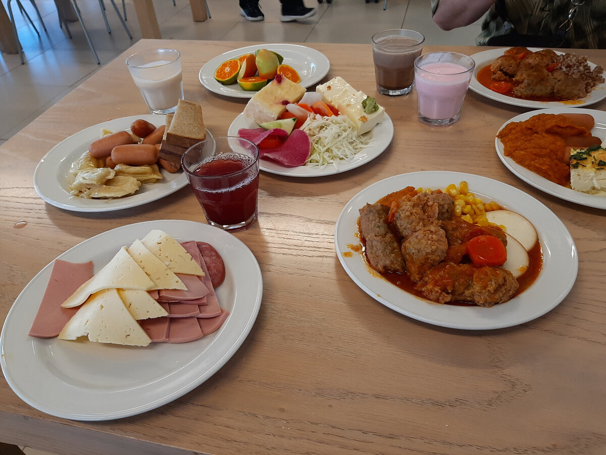 Фото автора статьи. Наш завтрак