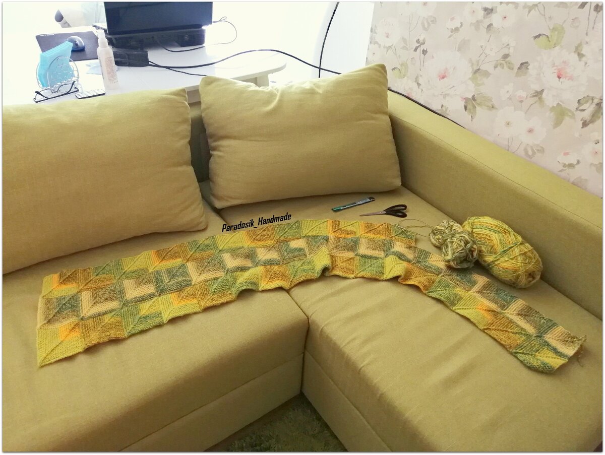 Плед в стиле пэчворк