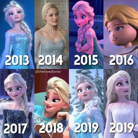 Эльза и Анна и... Олаф