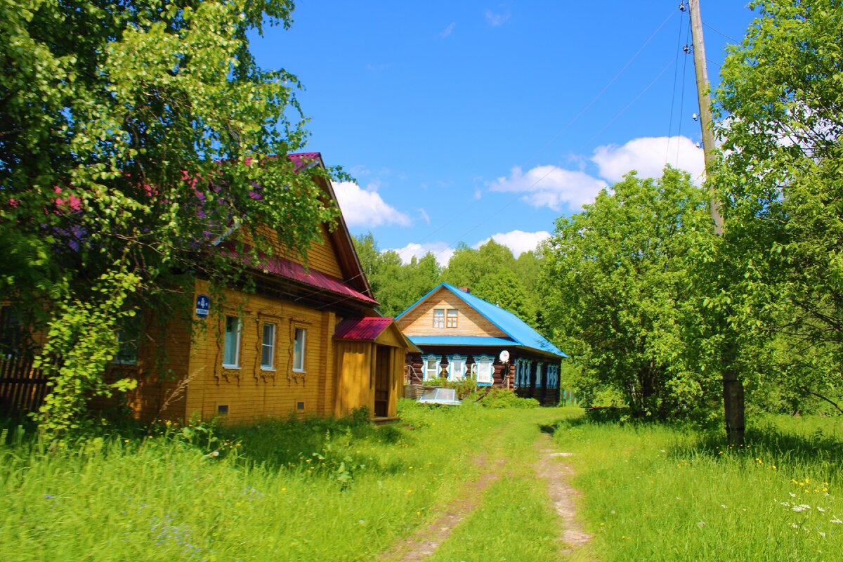 Красивая деревня в Нижегородской области, в которой живет мало людей,  приезжайте, стройтесь и живите | Под зонтиком | Дзен