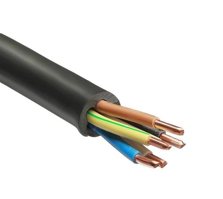 Наиболее популярный кабель с ПВЗ изоляцией марки ВВГ