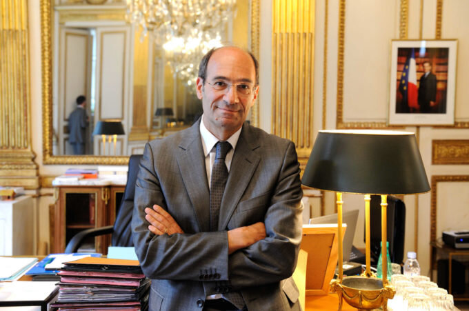 ЭРИК ВЕРТ, МИНИСТР ТРУДА ФРАНЦИИ И ПРАВАЯ РУКА САРКОЗИ, 2010. 
