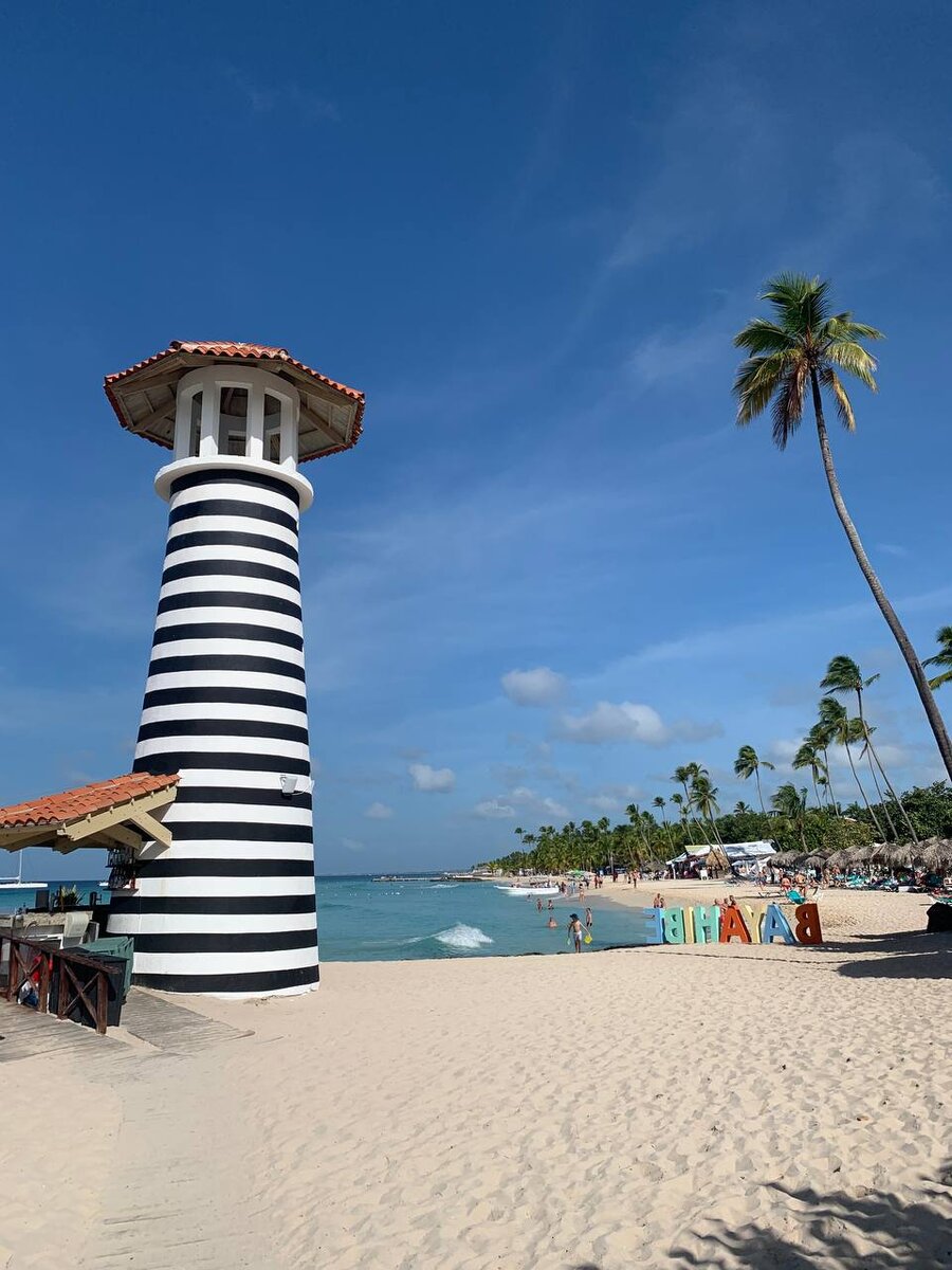 Пляж Байяибе (Карибское море).