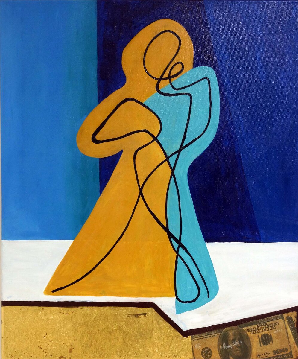 Камышан Ната Подиум 60х50 хм 2021 г #андеграунд22 