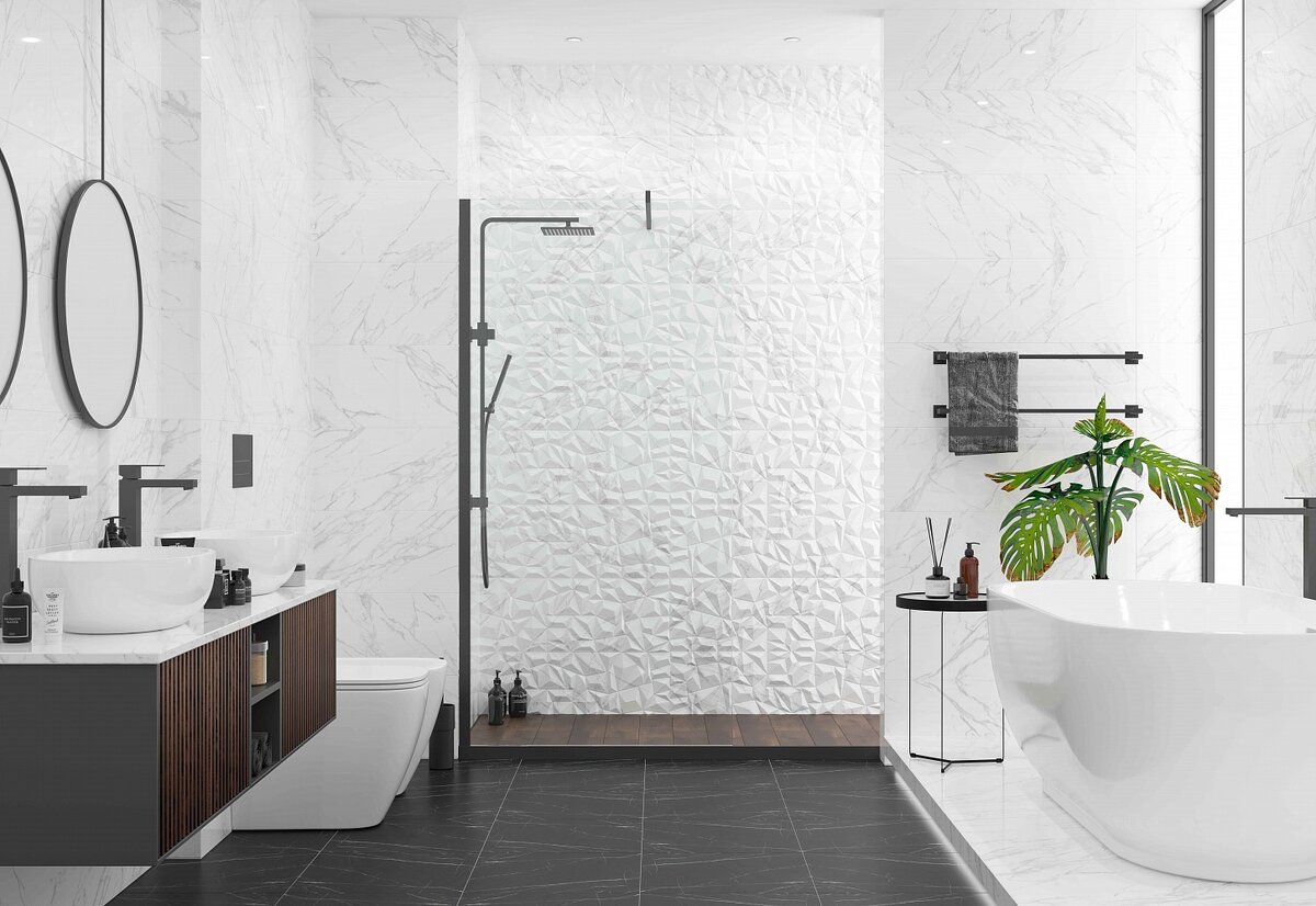 Если сэкономить на клее для керамогранита, то в лучшем случае облицовка со временем начнёт «скрипеть», в худшем — отойдёт