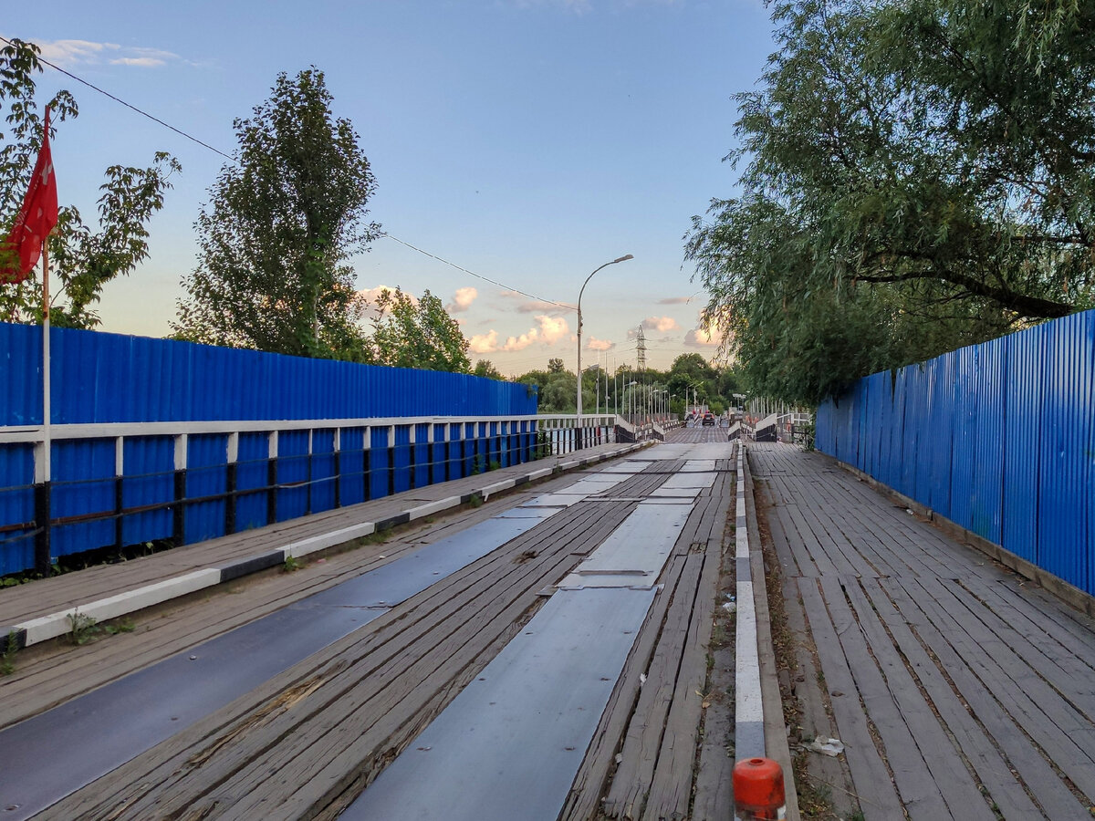 Понтонный мост казань