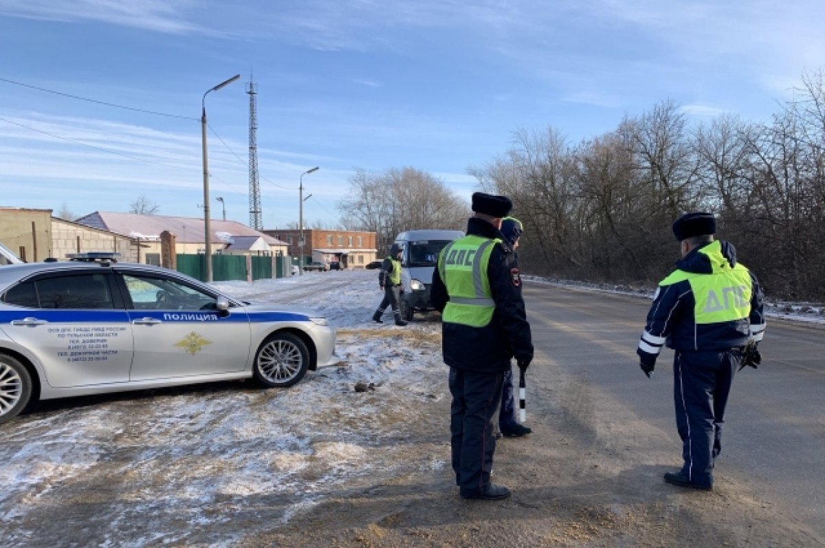    Тульские инспекторы провели сплошные проверки пассажирского транспорта