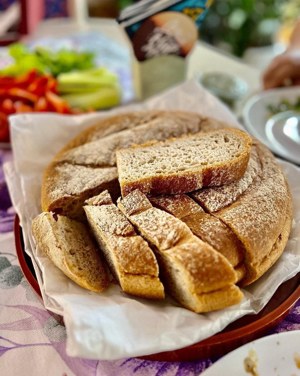 Ржано-пшеничный хлеб. 