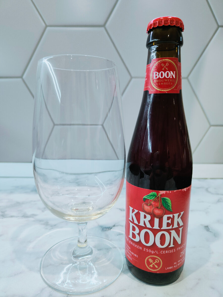 Пиво "Kriek Boon" (Криек Бун) из Бельгии