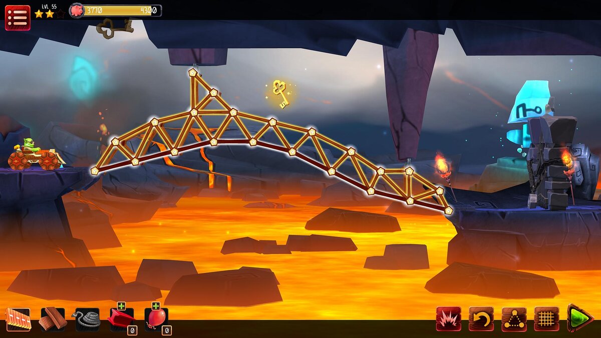 Bridge Builder Adventure — отличное развлечение для технарей (Android & iOS).  Гуманитариям этот 