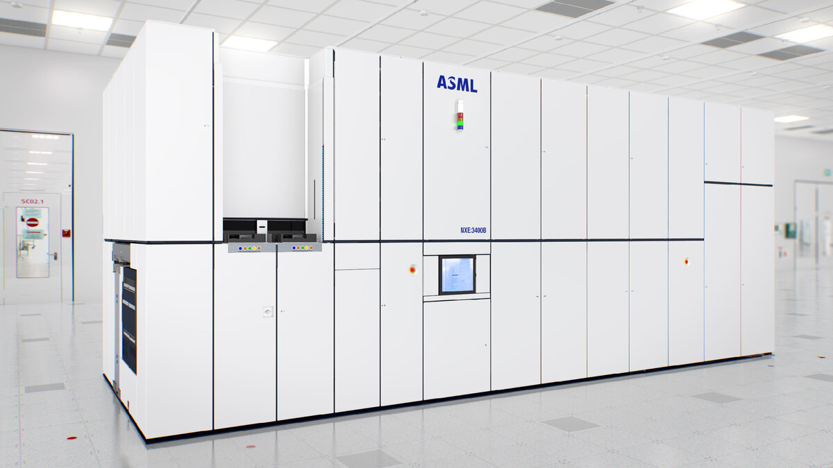 Установка EUV голландской компании ASML, ключевое оборудование для производства передовых микрочипов, фото: ©ASML, медиатека asml.com