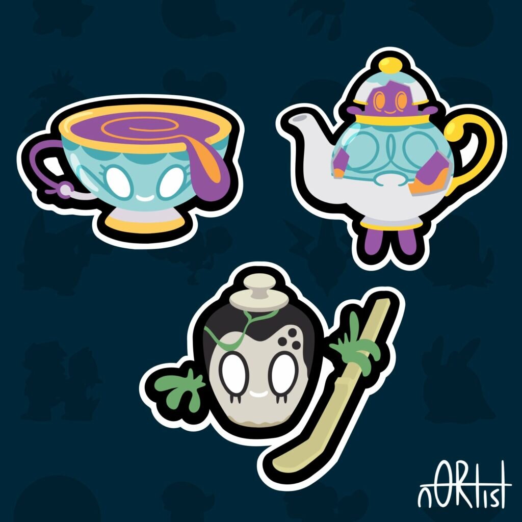 Все чайные покемоны по состоянию на август 2023 года. twitter.com