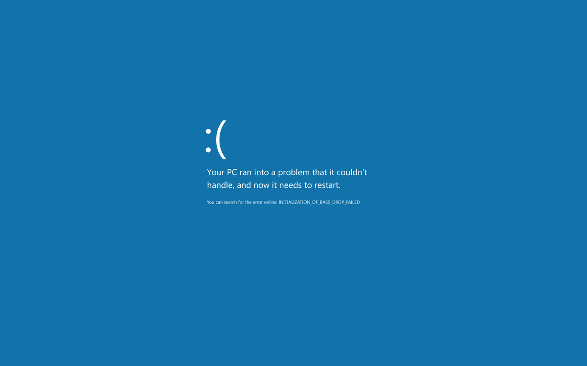 Картинки bsod windows 10