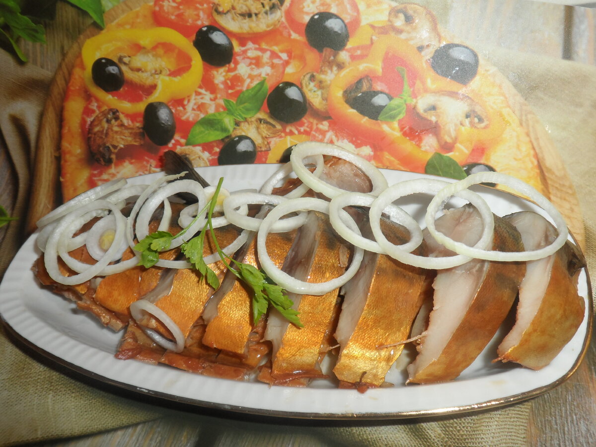Маринованная скумбрия как из коптильни