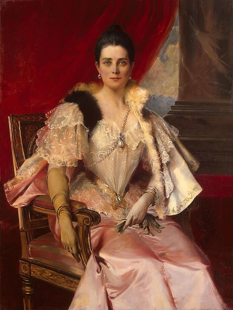 Зинаида Юсупова, Франсуа Фламенг, 1894. из коллекции Государственного Эрмитажа